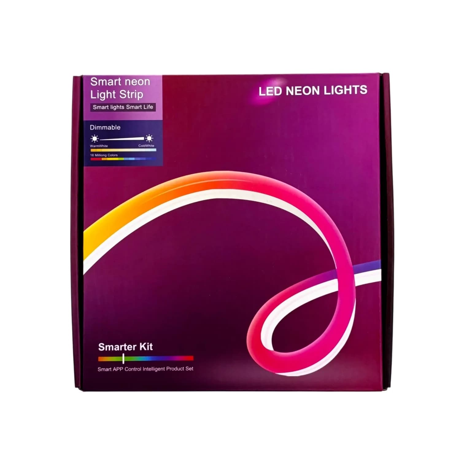 (3M) RGBW+IC LED Neon Rope Light Smart