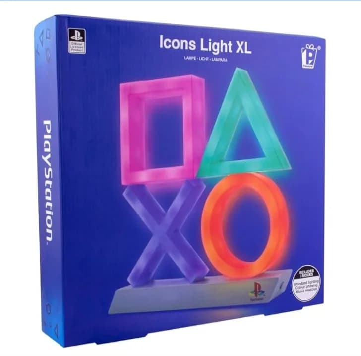 Paladone Sony PlayStation Icons Light XL gaming room lamp