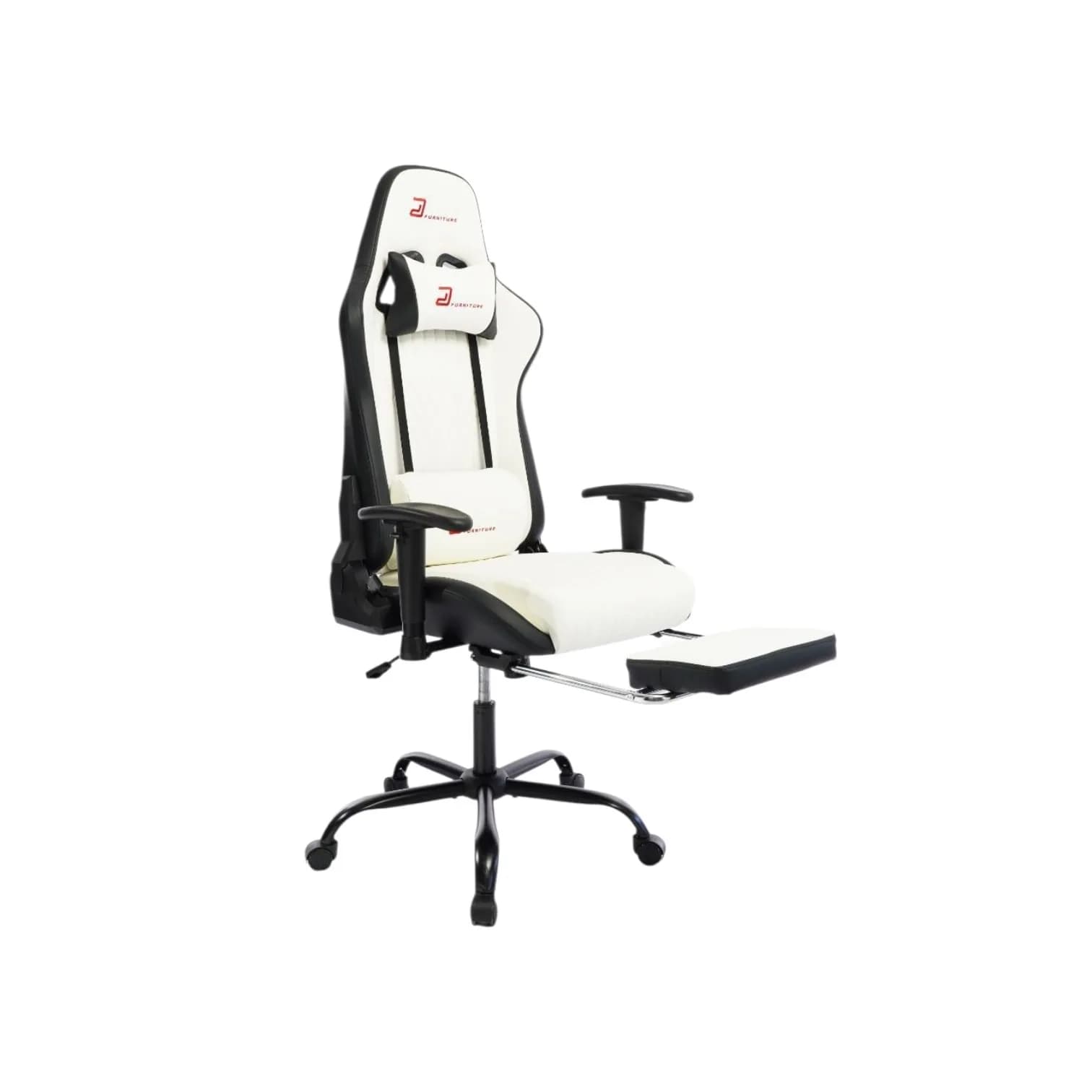 DEEP FURNITURE GAMING CHAIR - Black & White