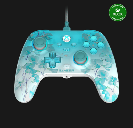 GameSir T7 Pro Floral Wired Controller for Xbox
