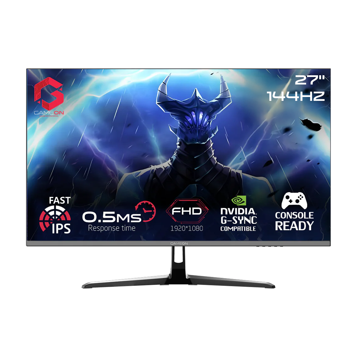 Gameon Essential Series 27-inch gaming monitor GOES27FHD144IPS
