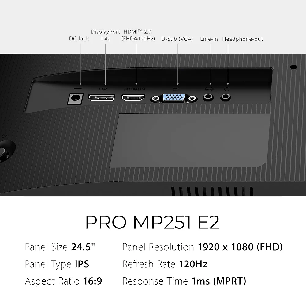 msi PRO MP251 E2 - صورة 2