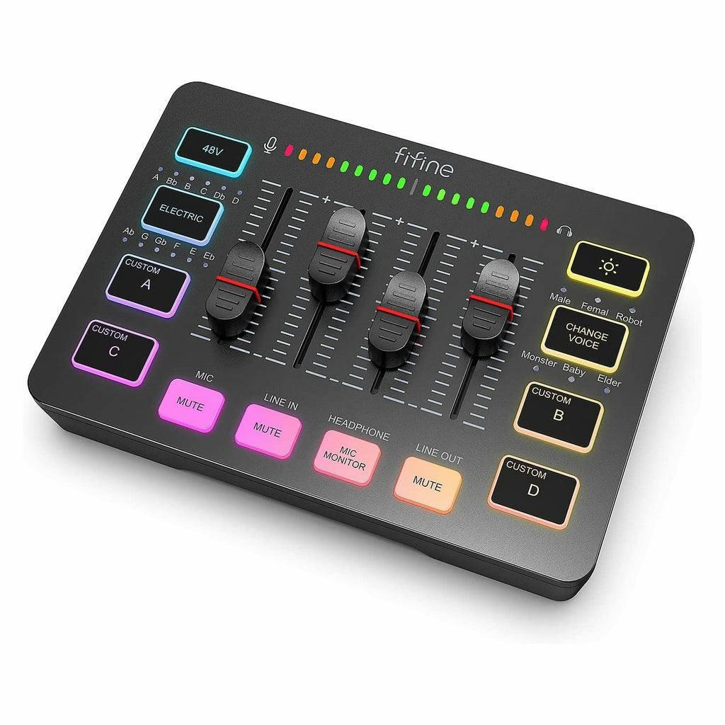 ampligame gaming mixer fifine sc3