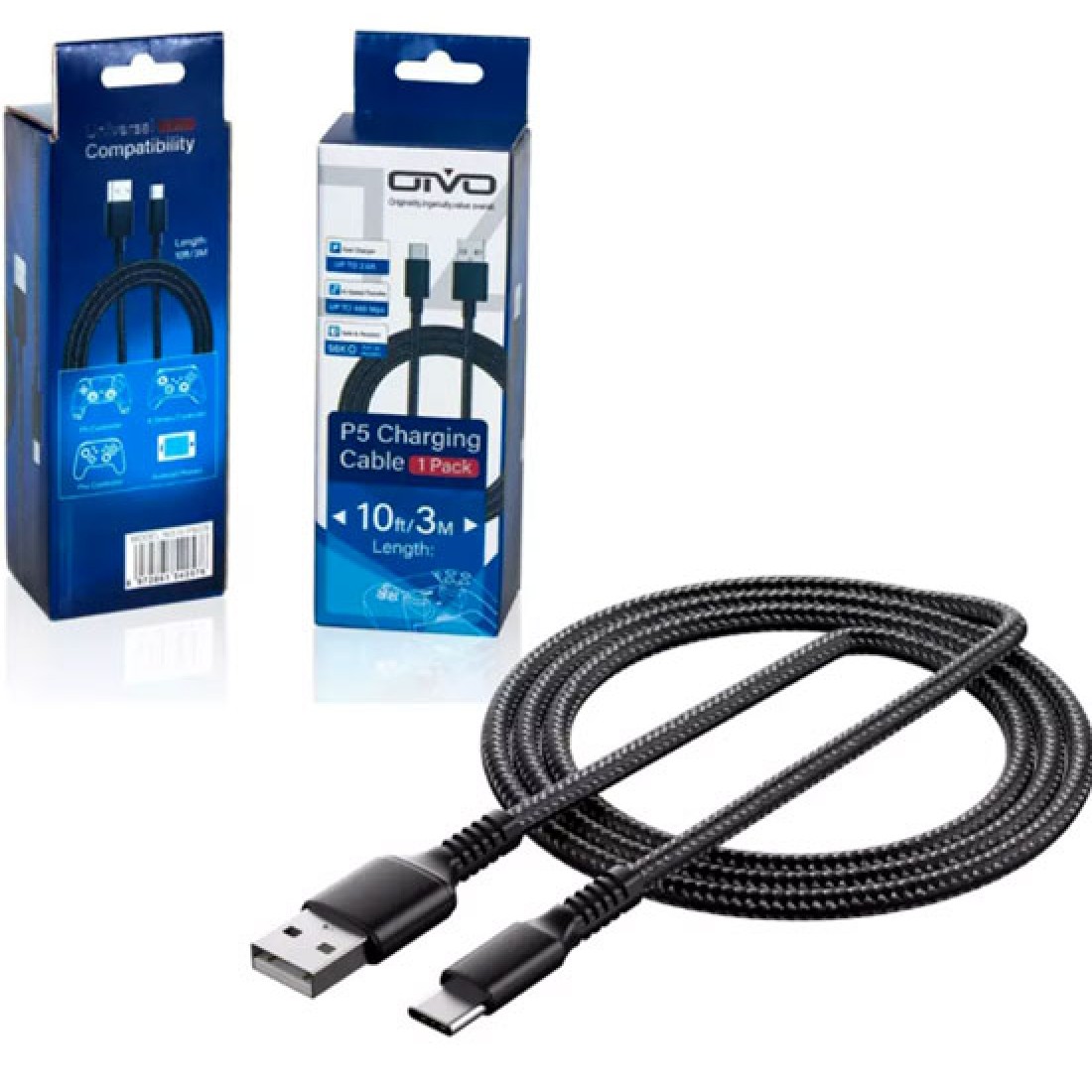 OIVO CHARGING CABLE FOR PS5 (3M)