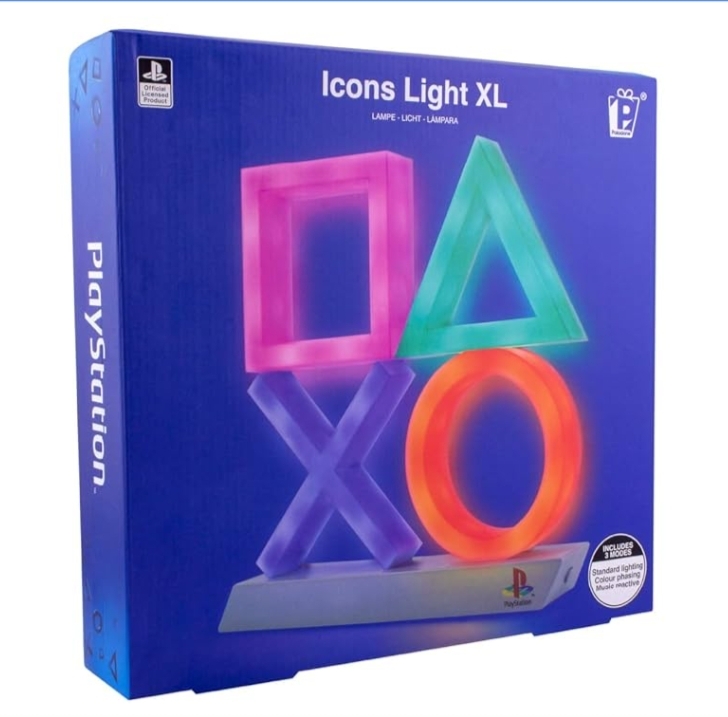 Paladone Sony PlayStation Icons Light XL gaming room lamp